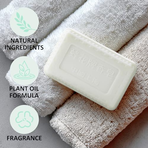 Soap Bar Jasmine Soap Moisturizing Bath Bar Soaps Nourishes Your Skin 4.4 oz(Pack of 4)