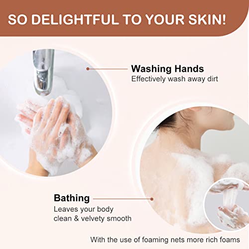 Soap Bar Jasmine Soap Moisturizing Bath Bar Soaps Nourishes Your Skin 4.4 oz(Pack of 4)