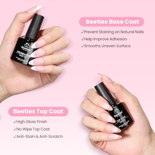 Gel Nail Kit Flat-X Almond Medium 320pcs 16 Sizes Nail Tips