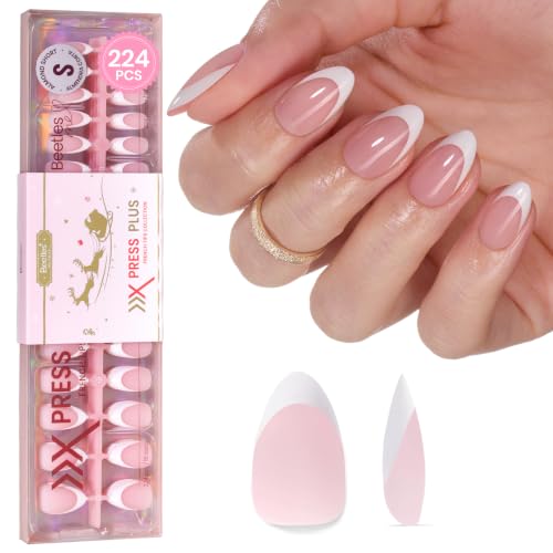 Beetles French Tips Press On Nails