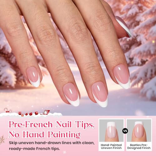 Beetles French Tips Press On Nails