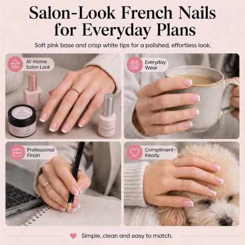 Beetles French Tips Press On Nails