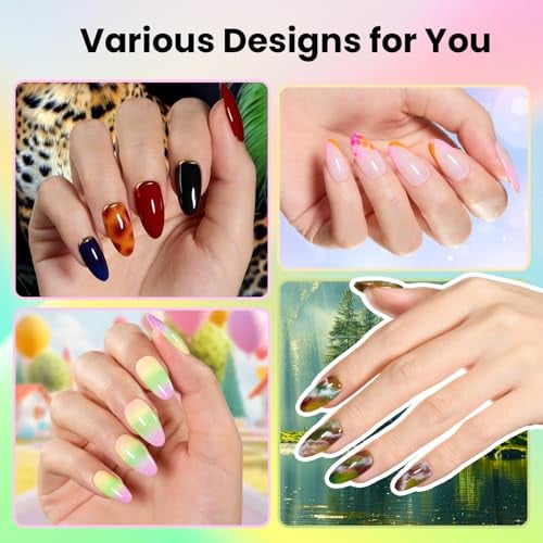 Gel Nail Polish Kit with UV Light 55 Colors