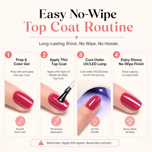 No Wipe Gel Top Coat