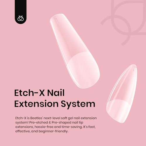 Soft Gel Tips, Short Almond, 288pc