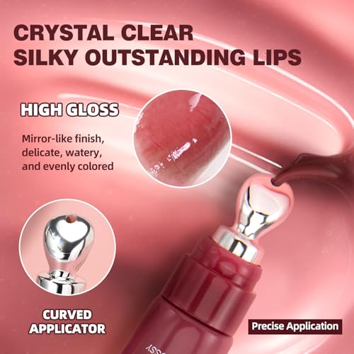 4Pcs Tinted Lip Gloss Set
