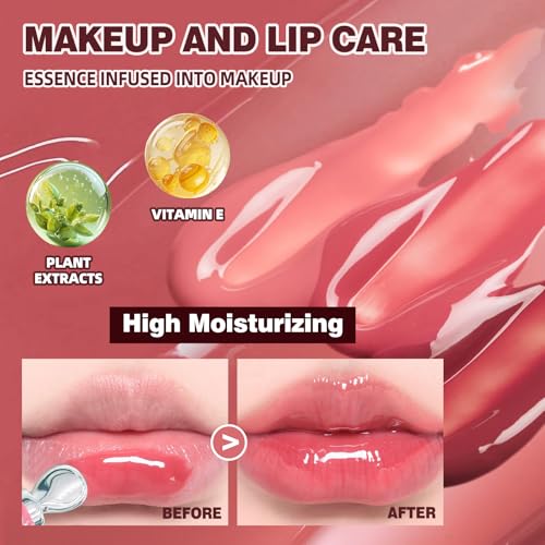 4Pcs Tinted Lip Gloss Set