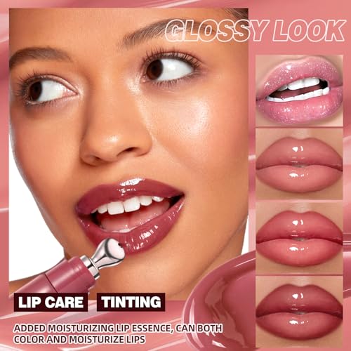 Tinted Lip Gloss Set, 4 Shades