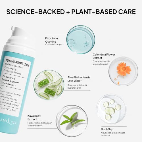 Fungal Acne Treatment Lotion: Effective Face & Body Pimple Cream