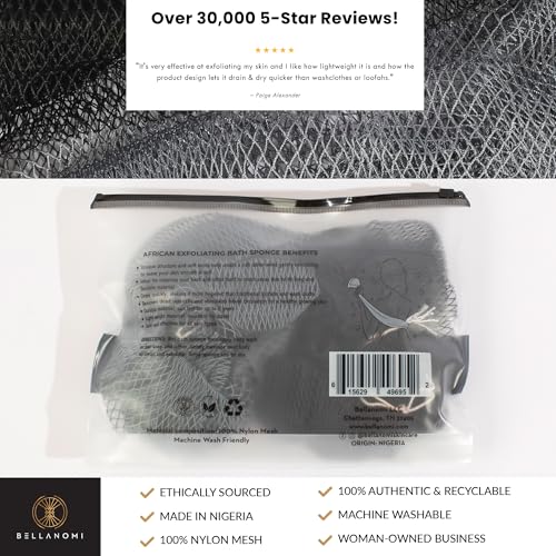 African Exfoliating Net Sponge 2-Pack 45 inch