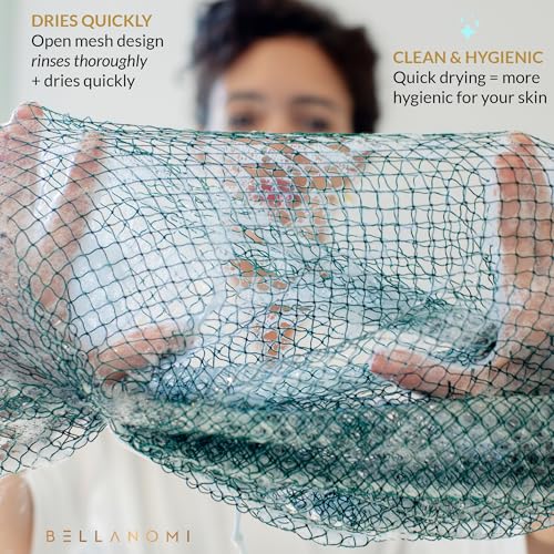 African Exfoliating Net Sponge 2-Pack 45 inch