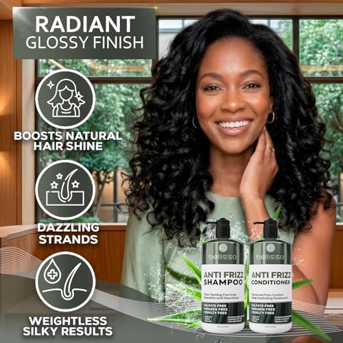 Anti Frizz Shampoo and Conditioner Set