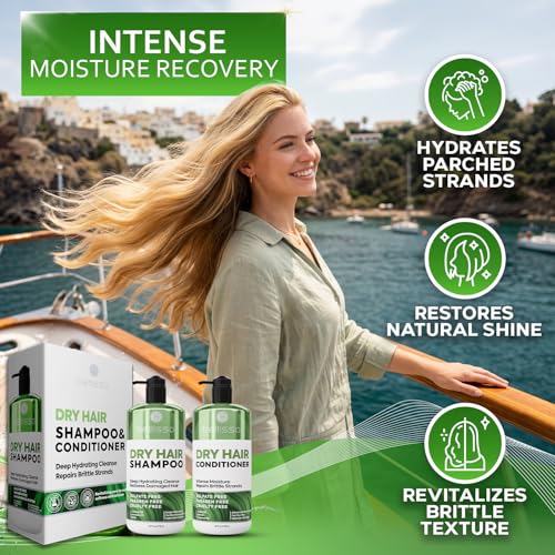 Dry Hair Shampoo and Conditioner Set