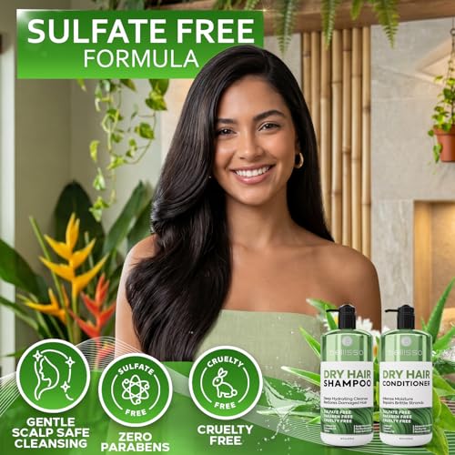 Dry Hair Shampoo and Conditioner Set