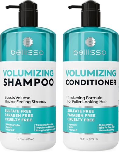 Professional Salon Hair Care for Men and Women - 16 Fl Oz (Set of 2)