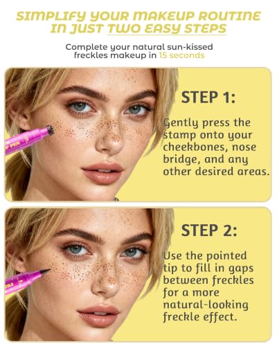 Dual Ended Freckle Stamp Pen