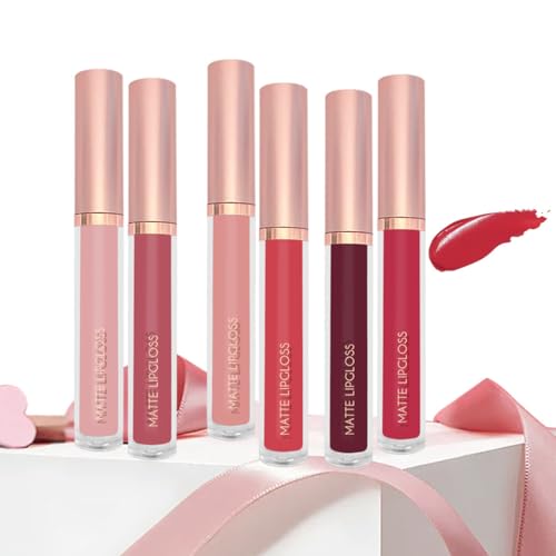 6PCS Deep Red Liquid Set
