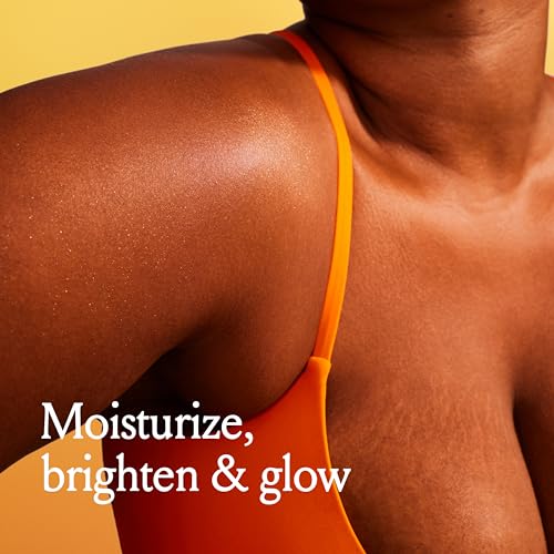 Glow Womens Body Lotion, Brightening, Santal Blossom Scent, 18 Fl Oz