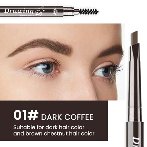 Waterproof Brow Pomade Kit with 10 Stencils