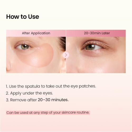 Hydrogel Eye Patches, Collagen Peptide