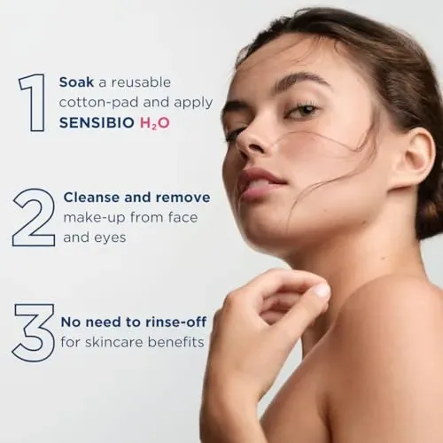Sensibio H2O Micellar Water Makeup Remover Cleanser Sensitive Skin