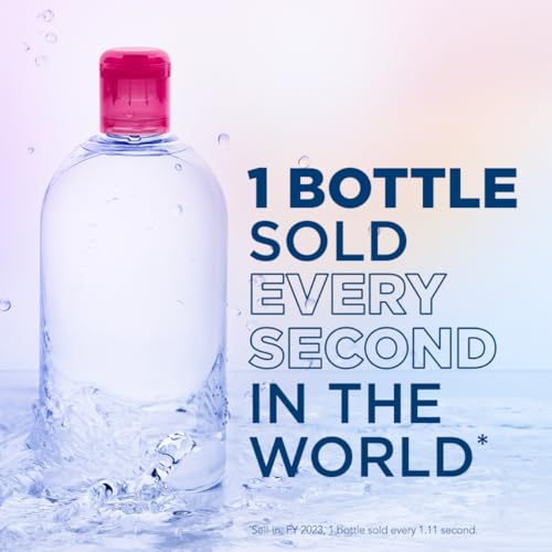Sensibio H2O Micellar Water, Makeup Remover Cleanser, Gentle for Skin, Fragrance-Free & Alcohol-Free, Gentle Face Cleanser for Sensitive Skin, 8.4 Fl Oz