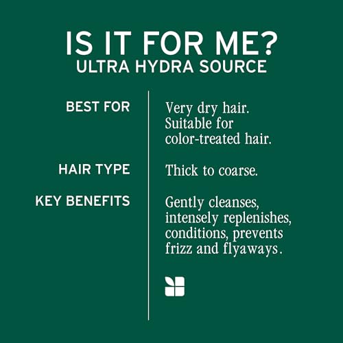 Ultra Hydra Source Shampoo – For Very Dry Hair, 13.5 fl oz