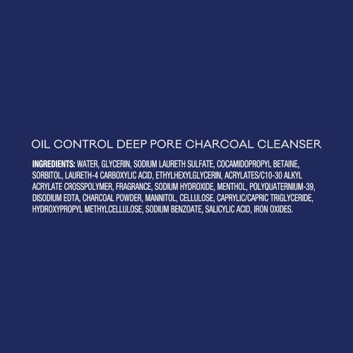 Deep Pore Charcoal Face Wash For Oily Skin