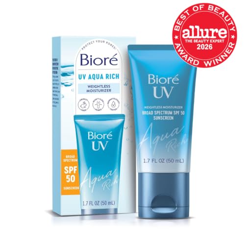 UV Aqua Rich Moisturizer SPF 50 Facial Sunscreen