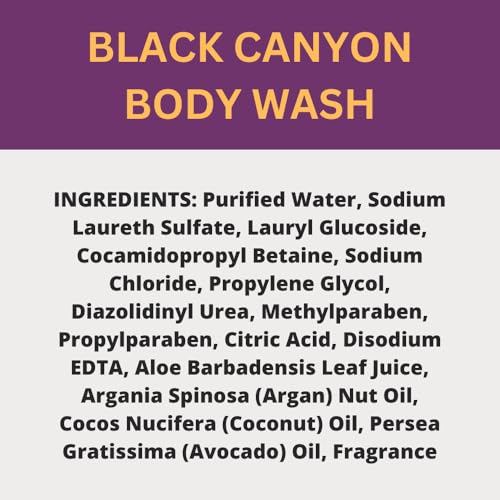 Black Canyon Caramel Chocolate Coffee Scented Body Wash