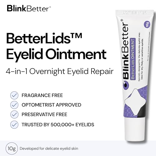 BetterLids Eyelid Ointment for Dry, Itchy & Sensitive Eyelids
