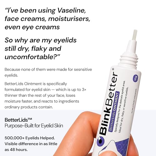 BetterLids Eyelid Ointment for Dry, Itchy & Sensitive Eyelids