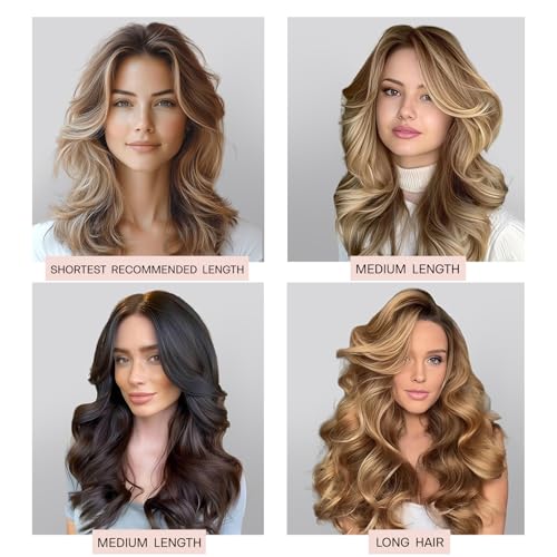 Jumbo Heatless Hair Curler Set-Satin Heatless Curls Overnight, Jumbo Curling Rod
