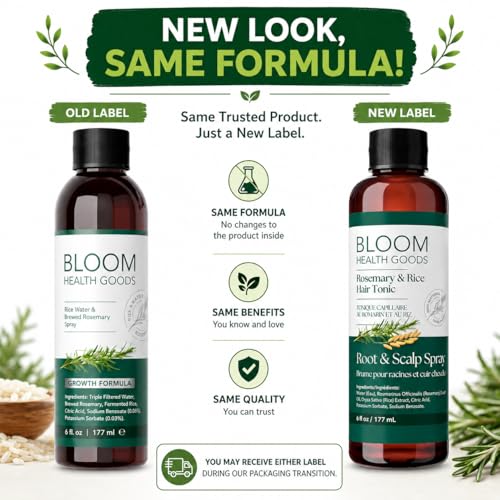 Bloom Health Goods Homegrown Rosemary & Rice Water S