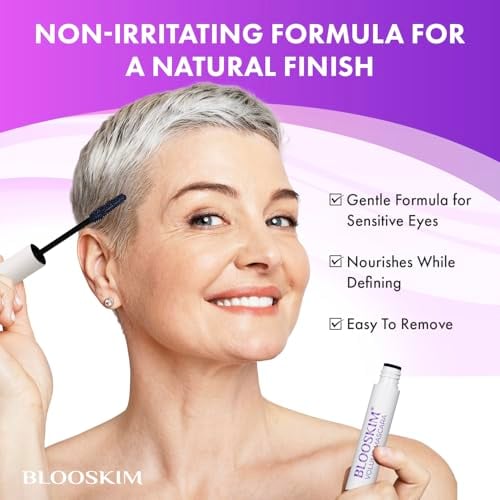 Mascara for Older Women 60 Plus: Black Prime Lash Mascara - Prime Mascaras for Mature Wome