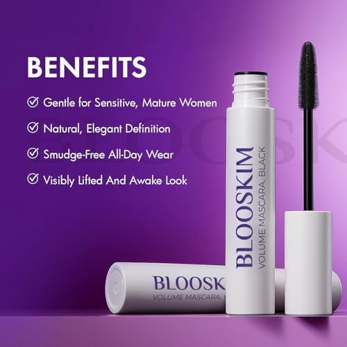 Mascara for Older Women 60 Plus: Black Prime Lash Mascara - Prime Mascaras for Mature Wome