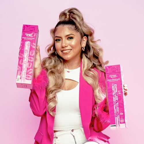Pink Flat Iron Titanium Hair Iron