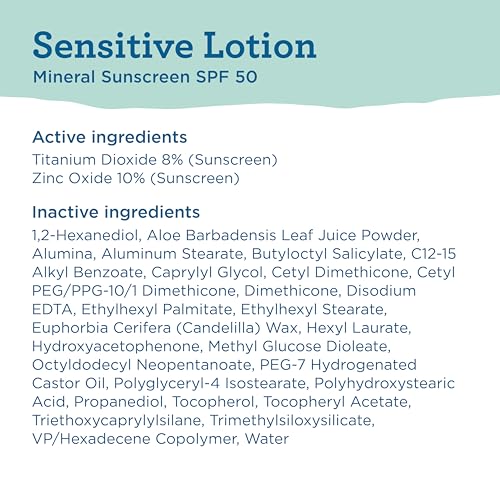 Sensitive Mineral SPF 50