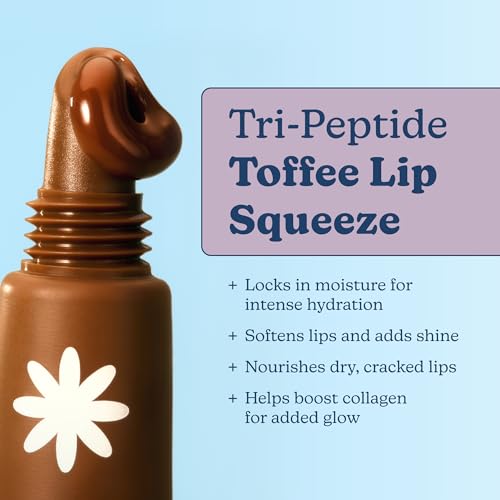 Tri-Peptide Toffee Soft Brown Tinted Lip Balm