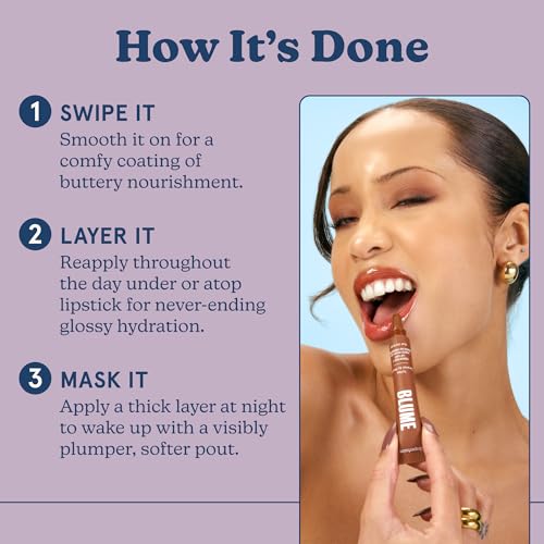 Tri-Peptide Toffee Soft Brown Tinted Lip Balm