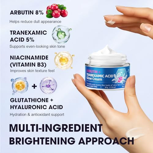 Arbutin 8% + Tranexamic Acid 5% Cream for Dark Spots