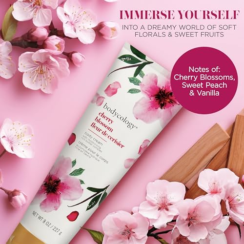 Shea Butter Body Cream, Cherry Blossom