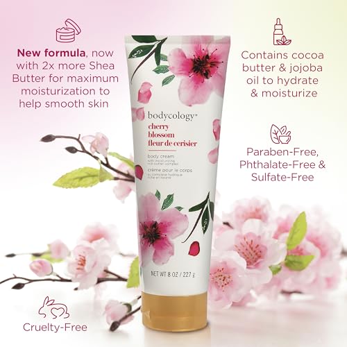 Shea Butter Body Cream, Cherry Blossom