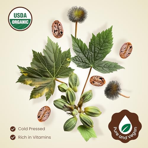 USDA Organic Castor Oil Lash Serum