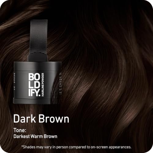 Hairline Powder Root Touch Up Dark Brown