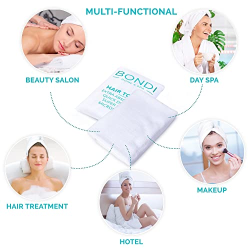 Spa Microfiber Hair Towel