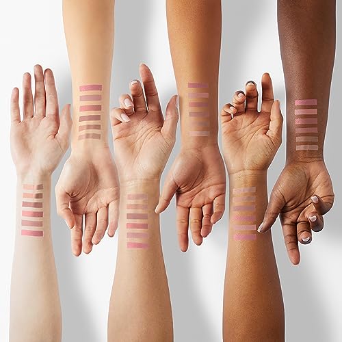 Nude Matte Liquid Lipstick Set, 6 Shades