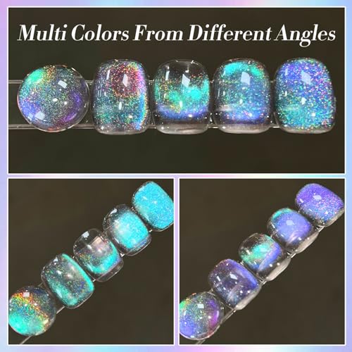 9D cat eye gel polish 15ml holographic