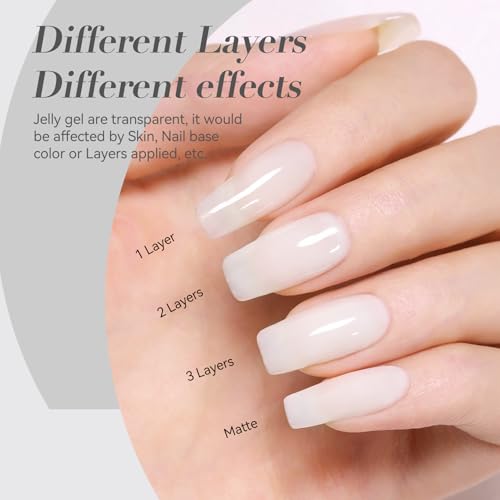 Milky White Gel Polish, 15ml