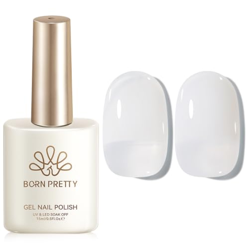 Milky White Gel Polish, 15ml